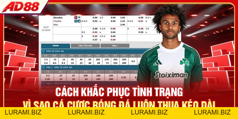 Vì Sao Cá Cược Bóng Đá Luôn Thua - 6 Lý Do Ít Ai Biết - LURAMI.BIZ