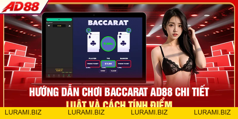 Hướng Dẫn Chơi Baccarat AD88 - 3 Bước Thắng Dễ Dàng - LURAMI.BIZ