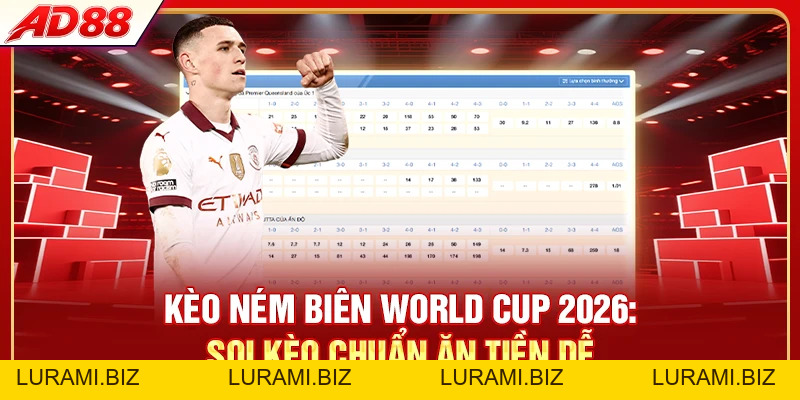Kèo Ném Biên World Cup 2026 - Soi Kèo Chuẩn Ăn Tiền Dễ - LURAMI.BIZ