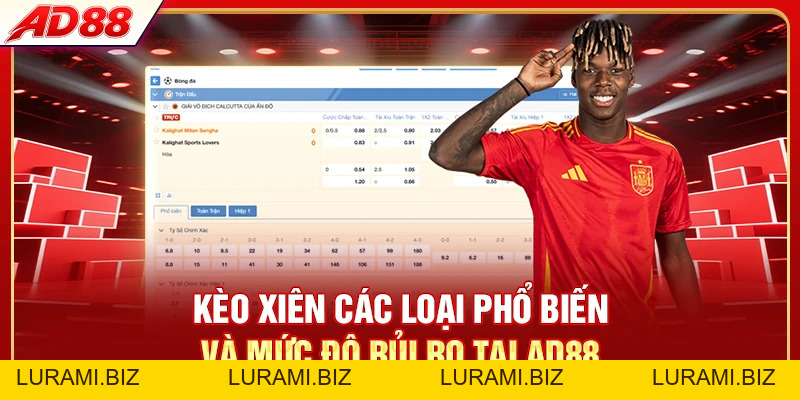 Kèo Xiên Là Gì? 4 Loại Cược Phổ Biến Tại AD88 - LURAMI.BIZ