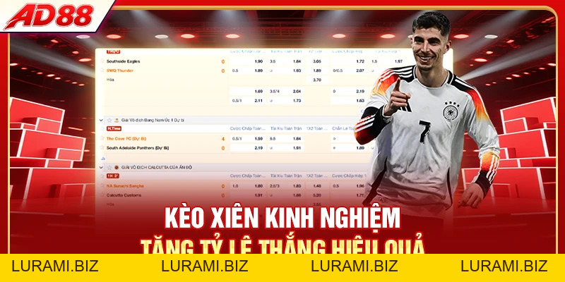 Kèo Xiên Là Gì? 4 Loại Cược Phổ Biến Tại AD88 - LURAMI.BIZ