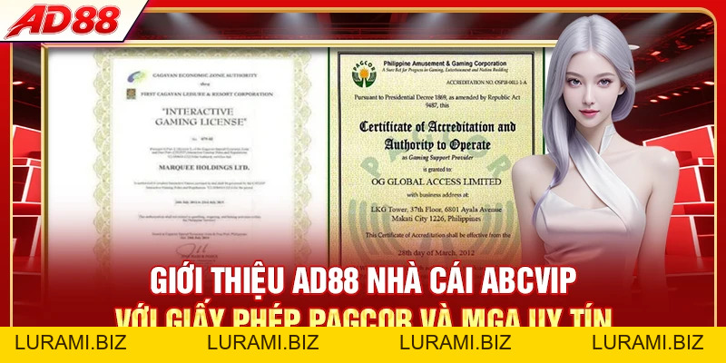 Giới Thiệu AD88 - Nhà Cái Mới ABCVIP Có Gì Hấp Dẫn? - LURAMI.BIZ