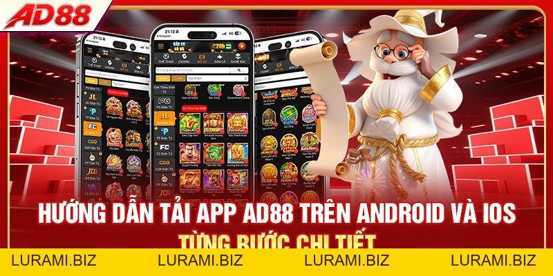 Tải App AD88 - Cài Đặt Nhanh Trên Android Và iOS - LURAMI.BIZ