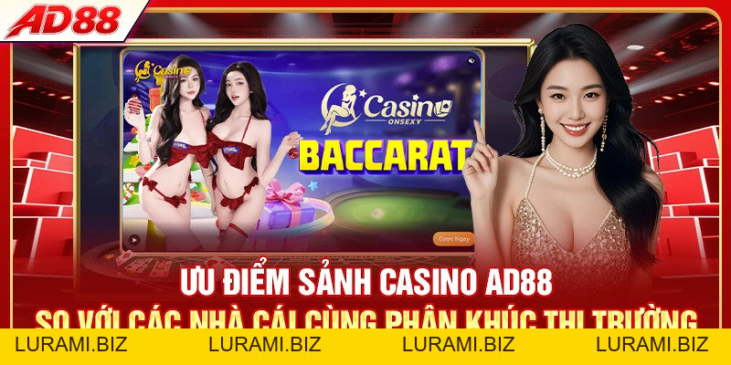 Casino AD88 - 7 Nhà Cung Cấp Live Dealer Đỉnh Nhất - LURAMI.BIZ
